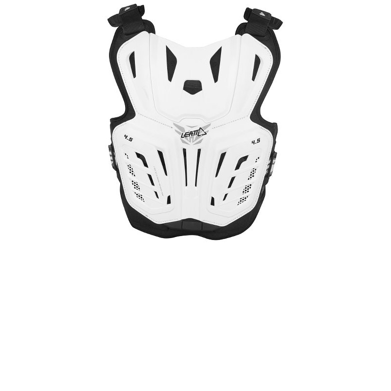 Prsni ščitnik Leatt 4.5 beli