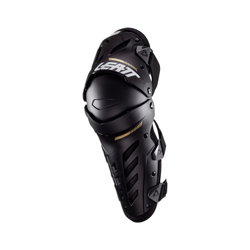 Knee & Shin Guard Dual Axis Blk #XXL