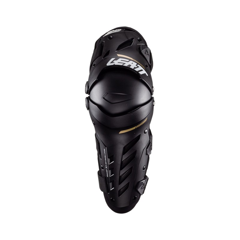 Knee & Shin Guard Dual Axis Blk #XXL