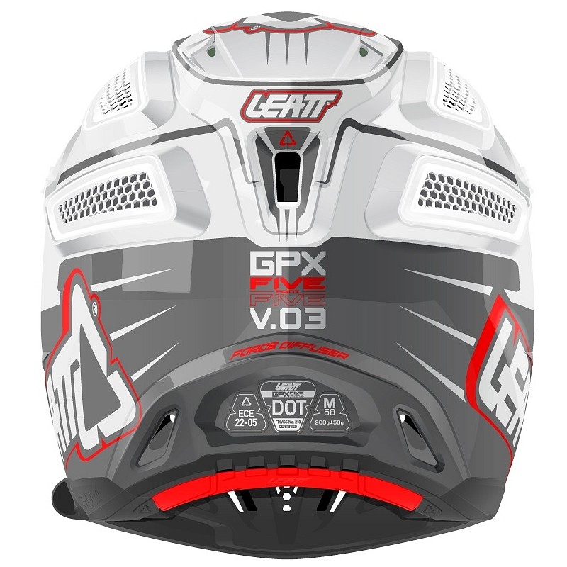 Čelada LEATT GPX5.5 V03 Rdeča XS 53-54