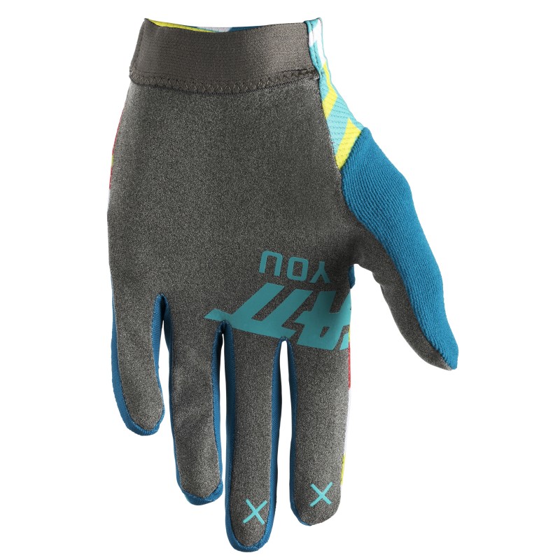 Rokavice LEATT DBX1.0 Grip Newsprint