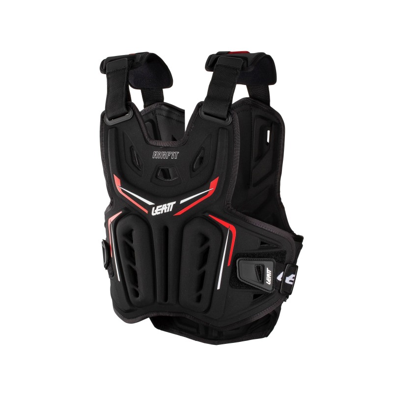 Prsni ščitnik Leatt 3DF AirFit Črn/Rde