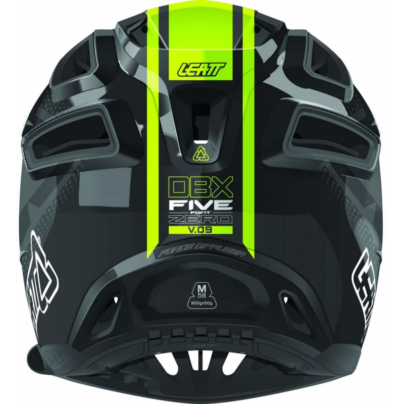 Čelada LEATT DBX5.0 V09Črna-Lim L 59-60