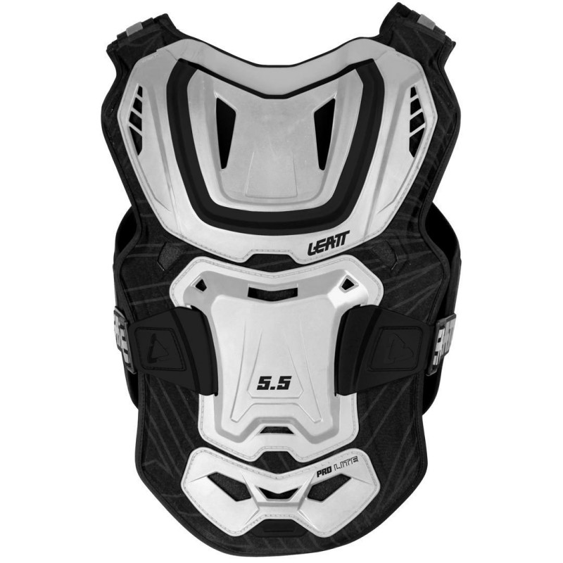 Prsni ščitnik Leatt 5.5 PRO LITE Beli
