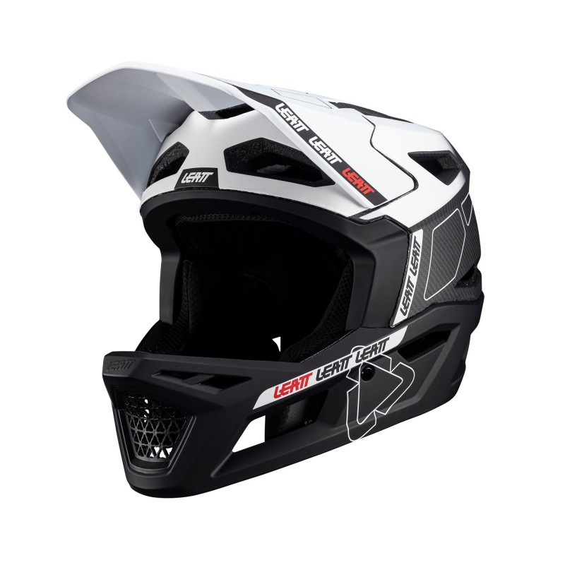 Čelada MTB Gravity 6.0 Carbon V24 White 