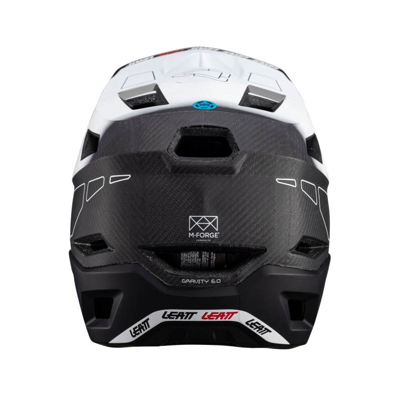 Čelada MTB Gravity 6.0 Carbon V24 White 