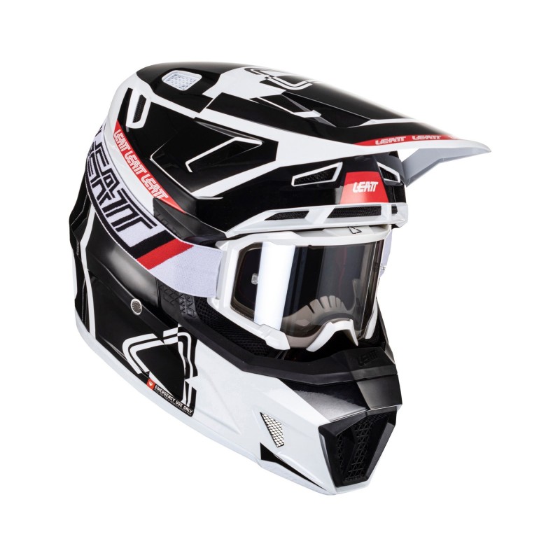 Čelada Kit Moto 7.5 V24 Blk/Wht