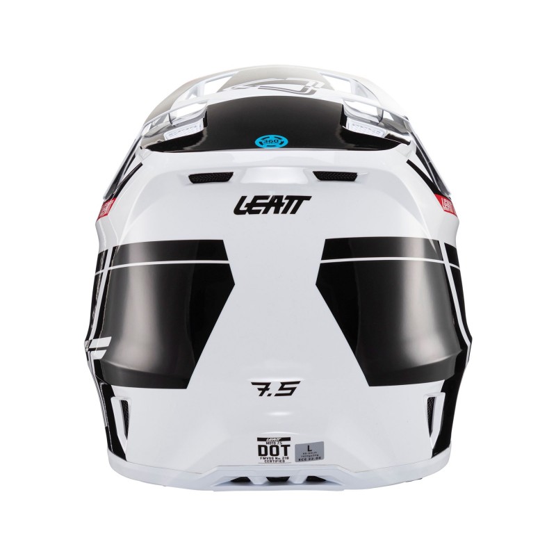 Čelada Kit Moto 7.5 V24 Blk/Wht