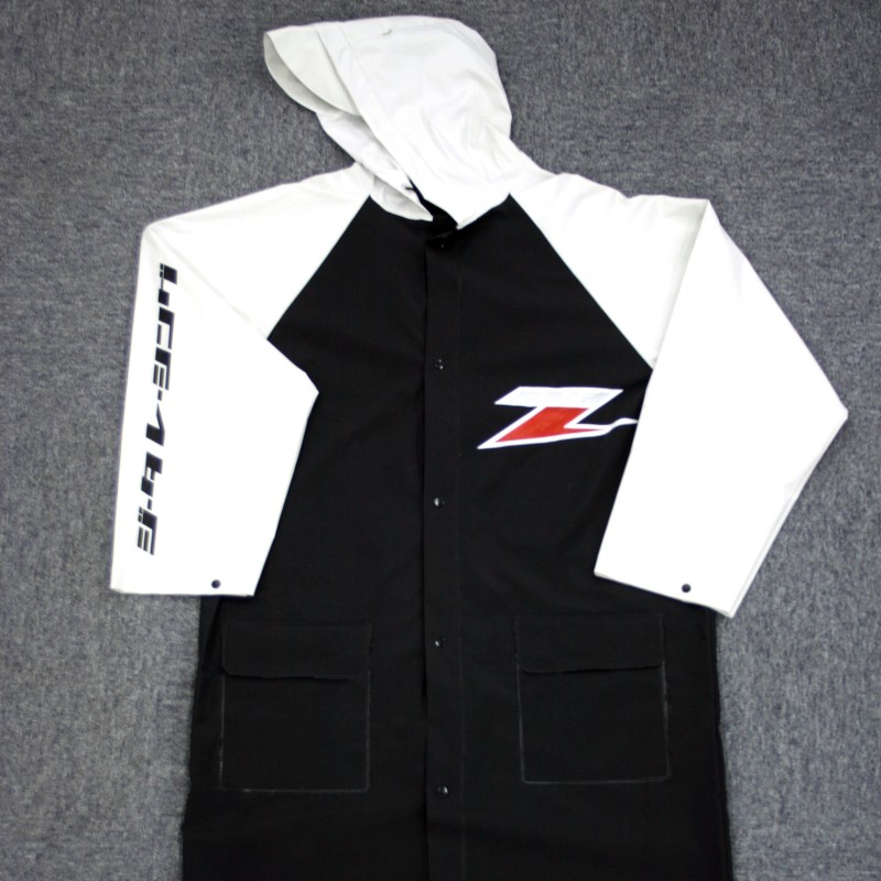 ZETA RAIN COAT Beli/črn S/M